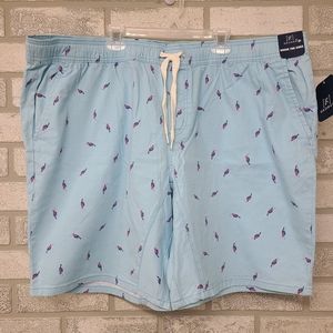 George Above The Knee Blue Shorts Size 2X